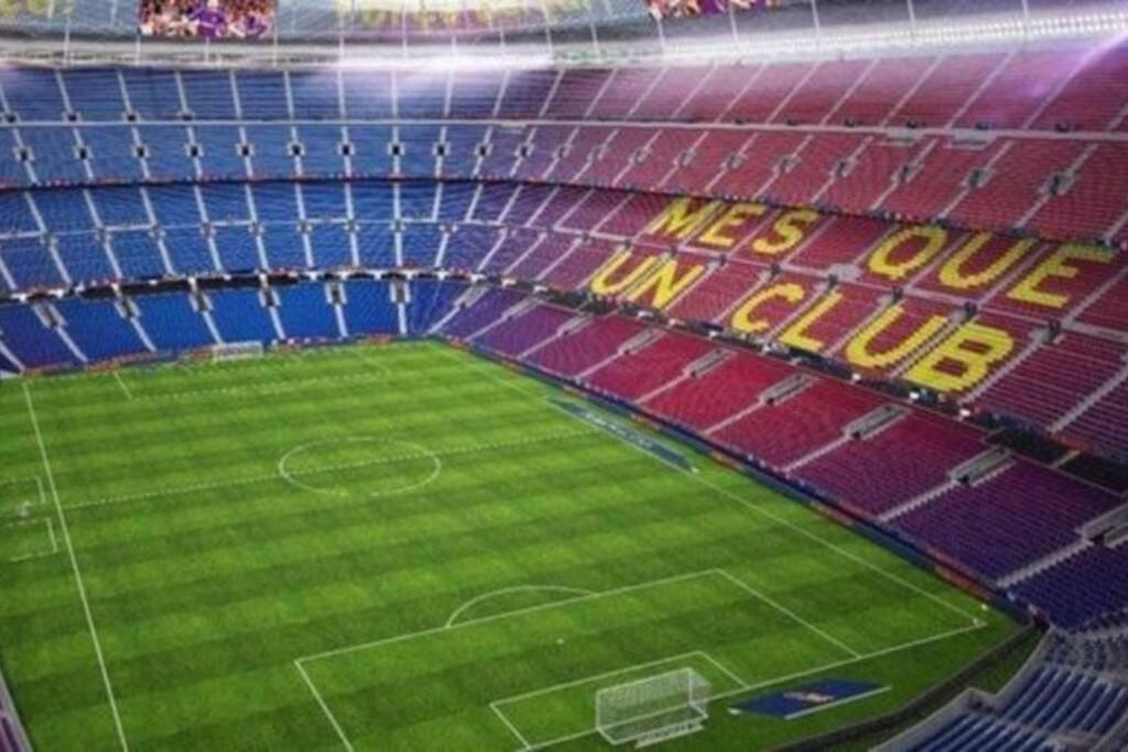 Habitaciones Camp Nou Apartment Оспиталет-де-Льобрегат Экстерьер фото